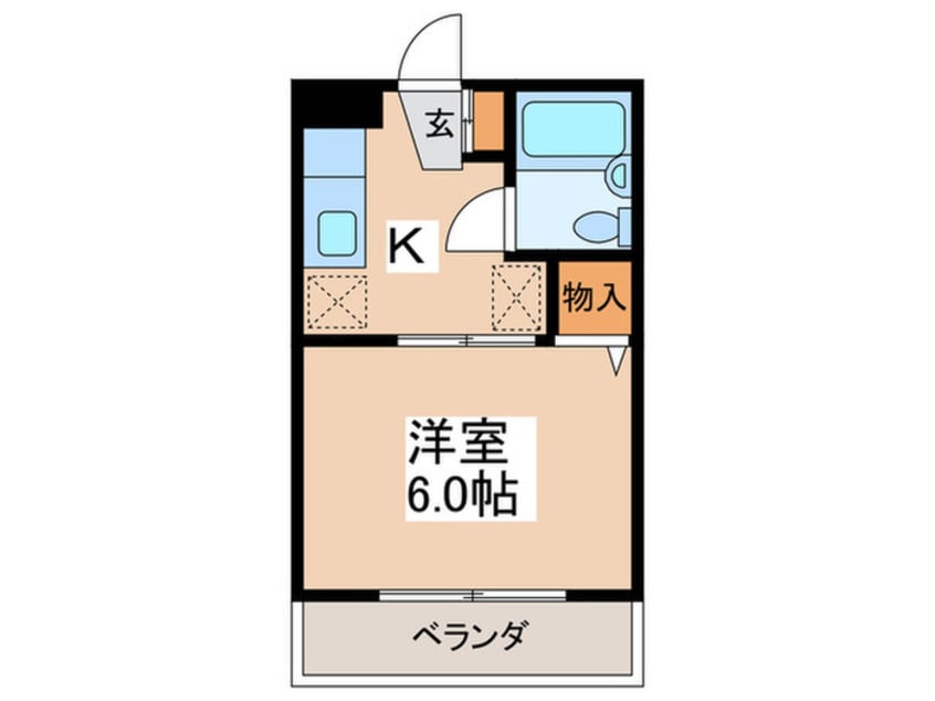 間取図 レンツェン御殿山