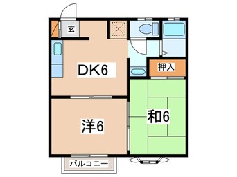 間取図 ネピア湘南 Ⅰ