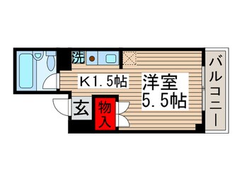 間取図 ＣＡＳＡ　ＷＡＤＡ