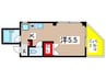 ＣＡＳＡ　ＷＡＤＡ 1Kの間取り