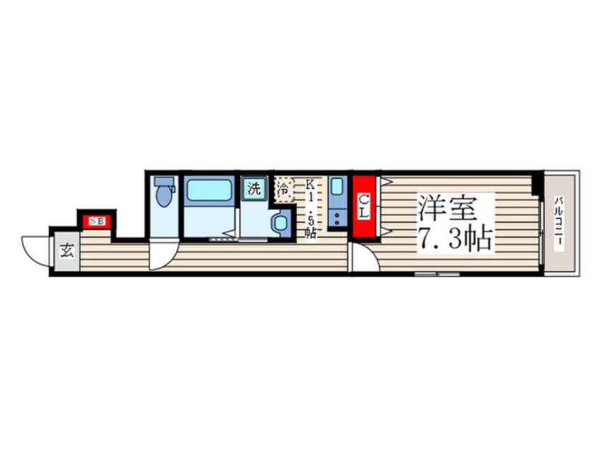 間取図 ル　ボア　ダキ