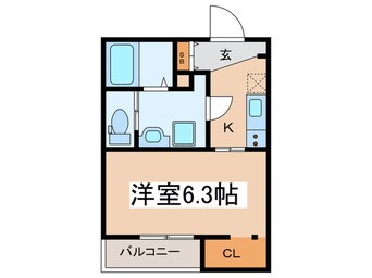 間取図 カサデルソルⅥ