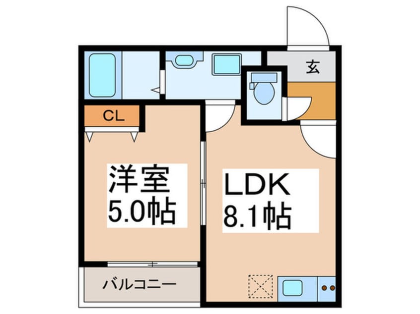 間取図 カサデルソルⅥ