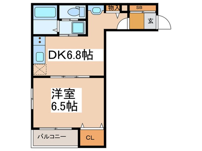 間取り図 カサデルソルⅥ