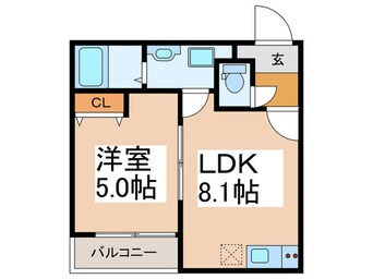 間取図 カサデルソルⅥ