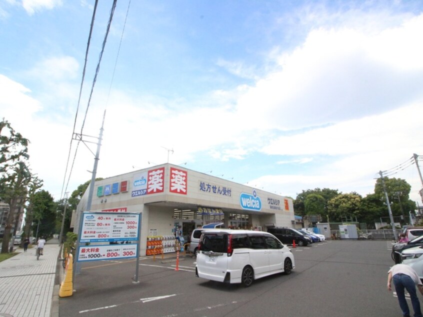 ウエルシア海老名東柏ケ谷店(ドラッグストア)まで650m カサデルソルⅥ