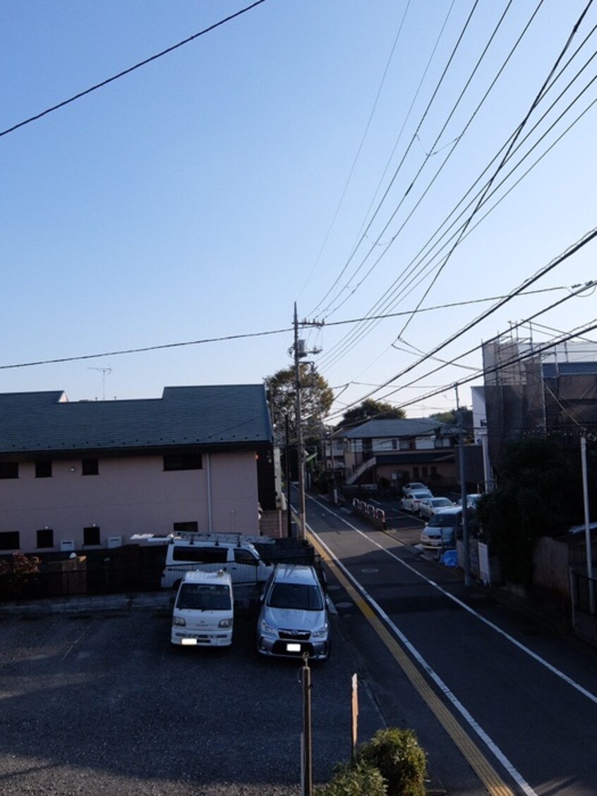 室内からの展望 コ－ポ上用賀２