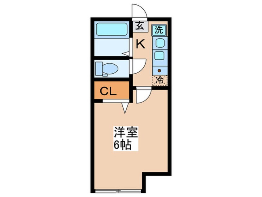 間取図 コーラルコートひばりが丘壱番館