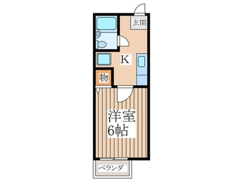 間取図 シティハイム　グリ－ンヒル