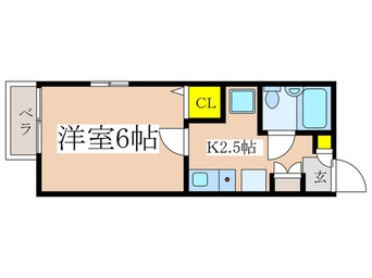 間取図 シティハイム　グリ－ンヒル
