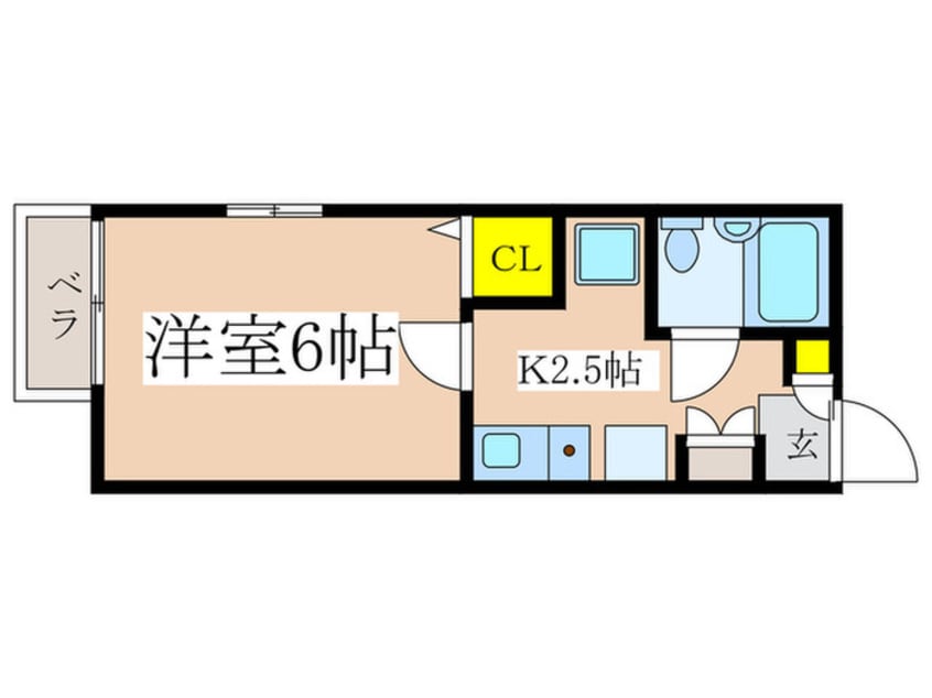 間取図 シティハイム　グリ－ンヒル