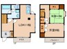 ＴＫハイム 2LDKの間取り