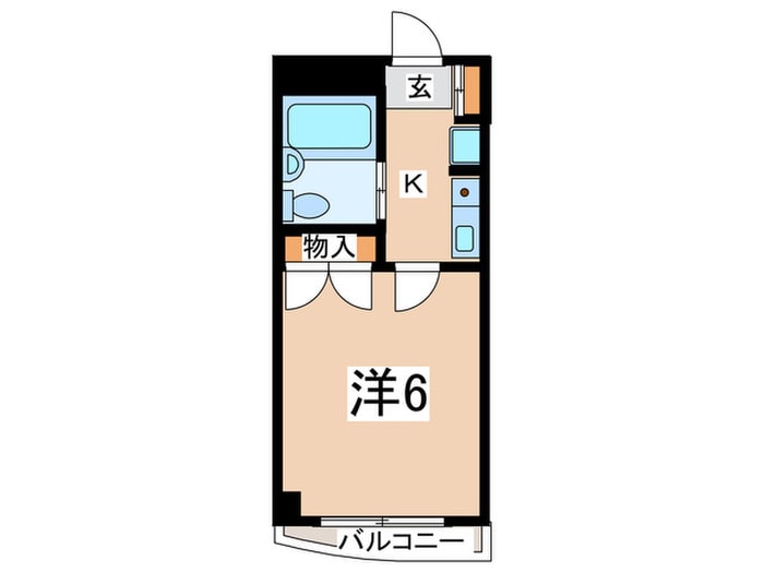 間取り図 エアフォルク大倉山
