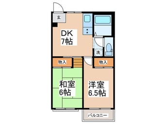 間取図 ハウス師岡(1F－3F)