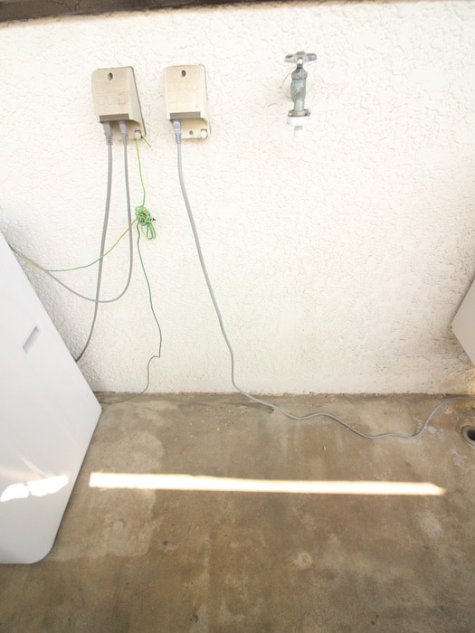 洗濯機置場 テラスシンコ－