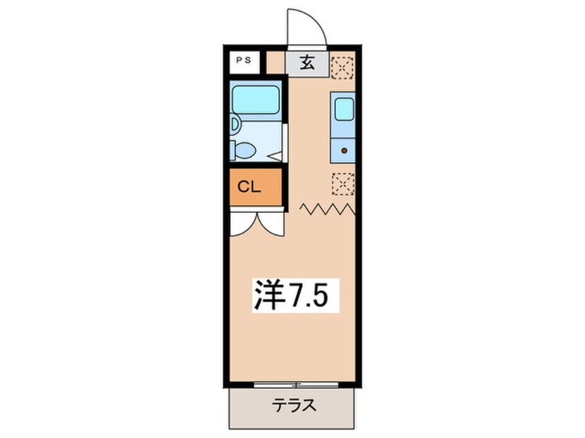 間取図 メゾンド本厚木