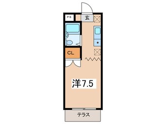 間取図 メゾンド本厚木