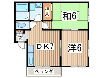 間取図 メゾン堀ノ内