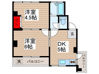 間取図 マコトビル