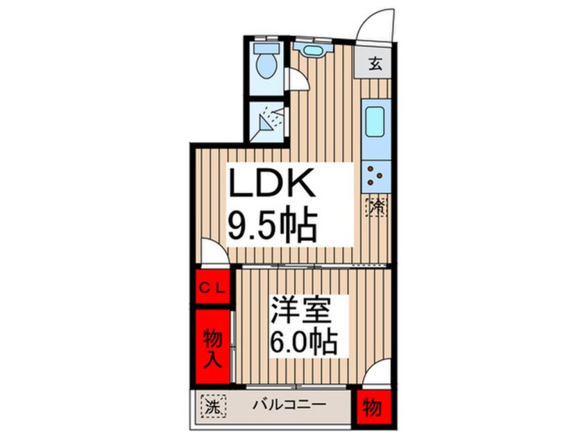 間取図 マコトビル