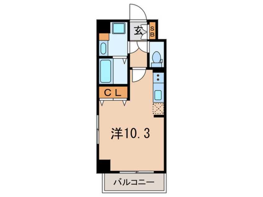 間取図 ルクレ池袋