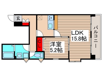 間取図 セントラルビル綾瀬