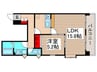 セントラルビル綾瀬 1LDKの間取り