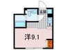 SOU高田馬場 1Rの間取り