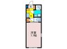 桜ヒルズ本駒込 1Kの間取り