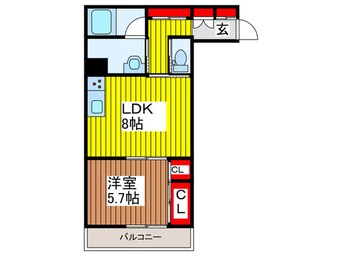 間取図 クレストタウン新都心