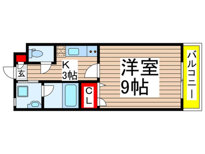 間取図 ハ－モライト和光