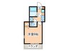 アプリーレ 1Kの間取り