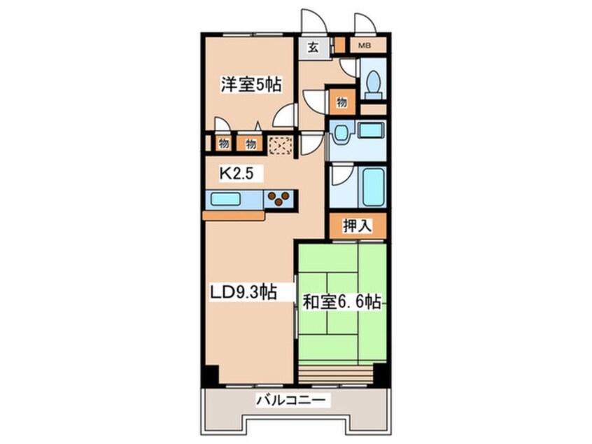 間取図 アルテサーノ調布
