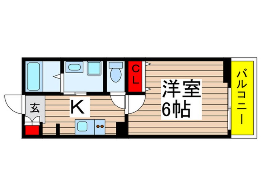 間取図 MELDIA八千代台Ⅱ