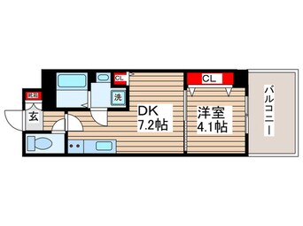 間取図 金太郎ヒルズ204