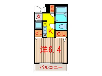 間取図 ハイツ南常盤台