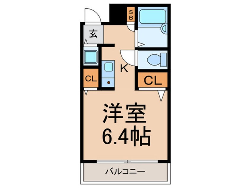 間取図 ハイツ南常盤台