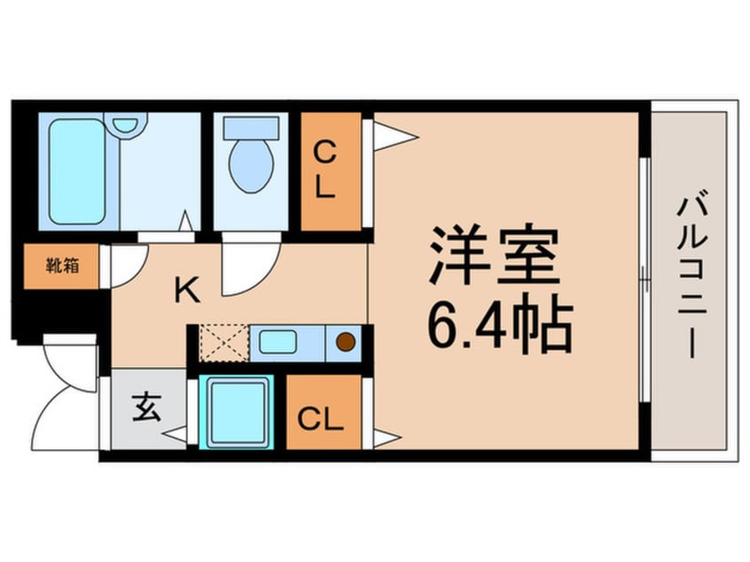 間取図 ハイツ南常盤台