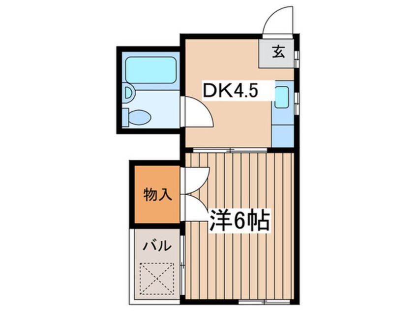 間取図 メゾンエメロ－ド