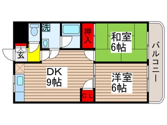 間取図 アブニ－ルサクマ