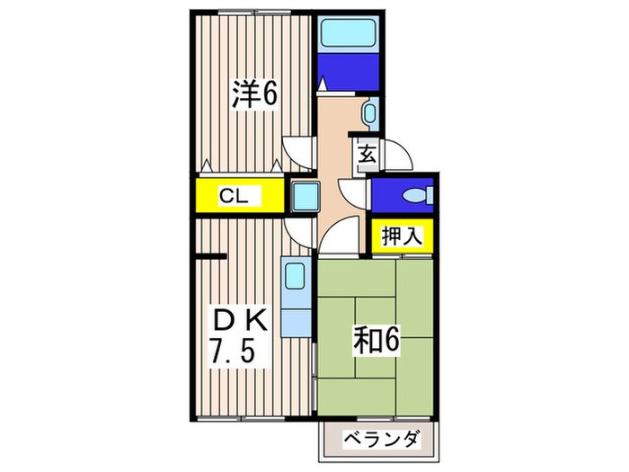 間取り図 コ－ポ原