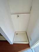 洗濯機置場 シャープ＆フラット