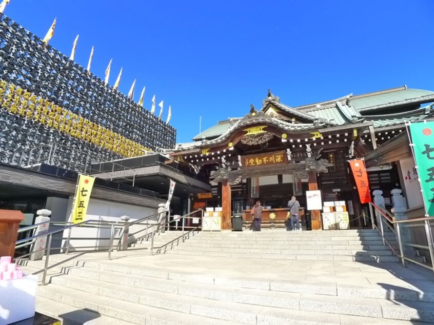 深川不動堂(公園)まで604m SKナインティ門前仲町