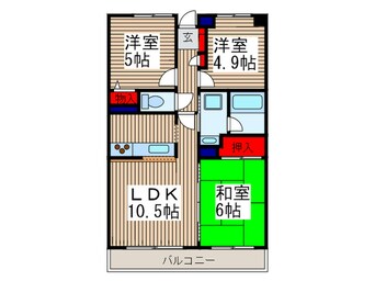 間取図 フォレスト戸田公園