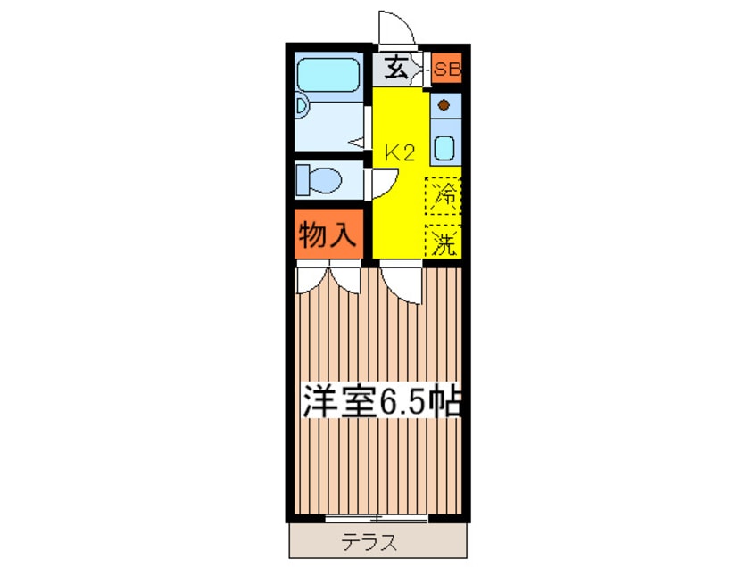 間取図 メゾン恵
