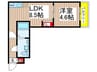Cerebrare　Funabashi 1LDKの間取り