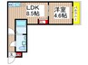 Cerebrare　Funabashi 1LDKの間取り