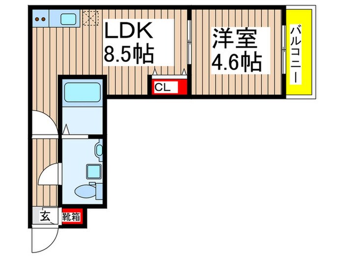間取り図 Cerebrare　Funabashi