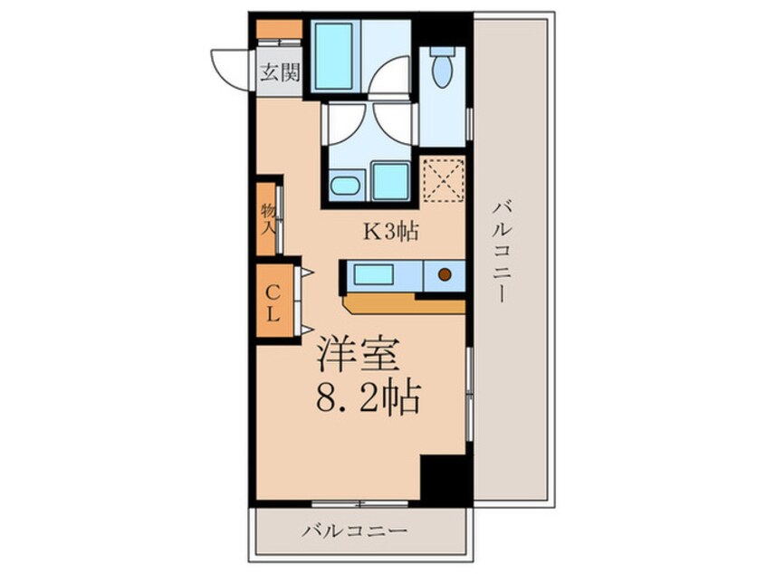 間取図 クリ－ンホ－ムツルオカ