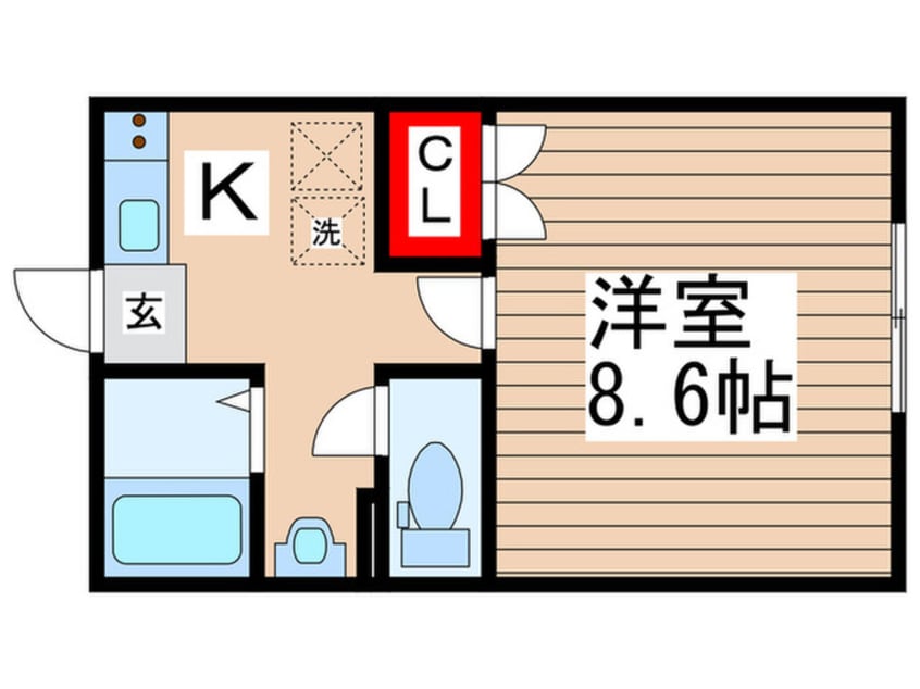 間取図 ＣＲＥＡ流山